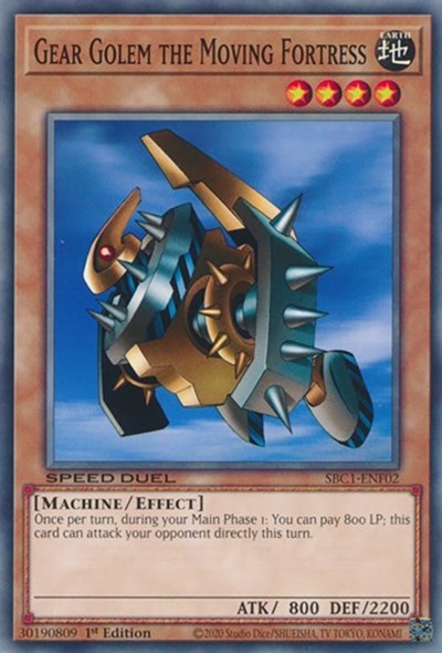 Gear Golem the Moving Fortress (SBC1-ENF02) [Speed Duel: Streets of Battle City]