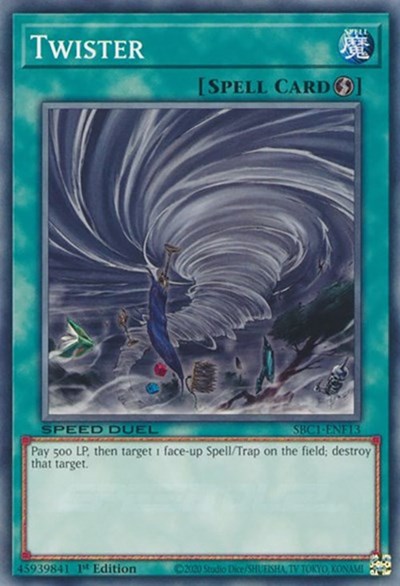 Twister (SBC1-ENF13) [Speed Duel: Streets of Battle City]