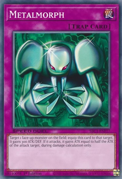 Metalmorph (SBC1-ENF17) [Speed Duel: Streets of Battle City]