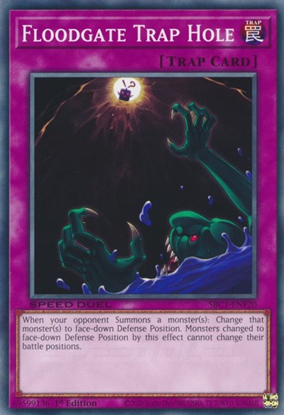 Floodgate Trap Hole (SBC1-ENF20) [Speed Duel: Streets of Battle City]