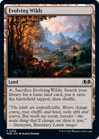 Evolving Wilds (256) [Wilds of Eldraine]