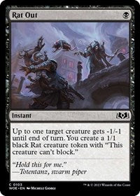 Rat Out (103) [Wilds of Eldraine]