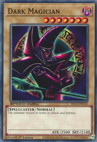 Dark Magician (G) (SBC1-ENG10) [Speed Duel: Streets of Battle City]