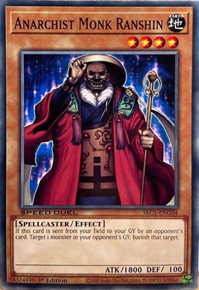 Anarchist Monk Ranshin (SBC1-ENG04) [Speed Duel: Streets of Battle City]