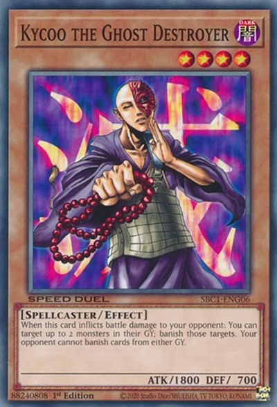 Kycoo the Ghost Destroyer (SBC1-ENG06) [Speed Duel: Streets of Battle City]