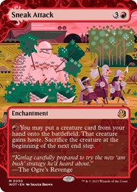 Sneak Attack (50) [Wilds of Eldraine: Enchanting Tales]