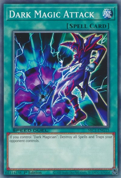 Dark Magic Attack (SBC1-ENG15) [Speed Duel: Streets of Battle City]