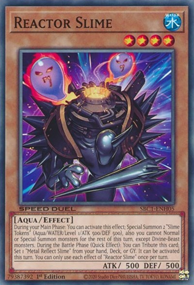 Reactor Slime (SBC1-ENH05) [Speed Duel: Streets of Battle City]