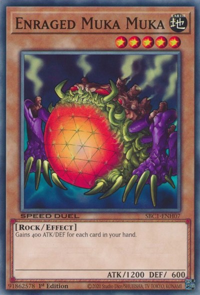 Enraged Muka Muka (SBC1-ENH07) [Speed Duel: Streets of Battle City]