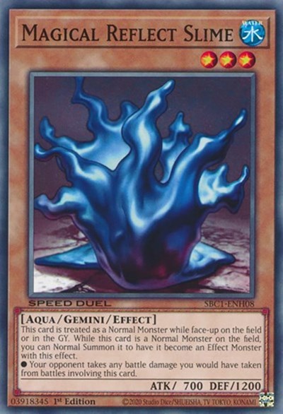 Magical Reflect Slime (SBC1-ENH08) [Speed Duel: Streets of Battle City]