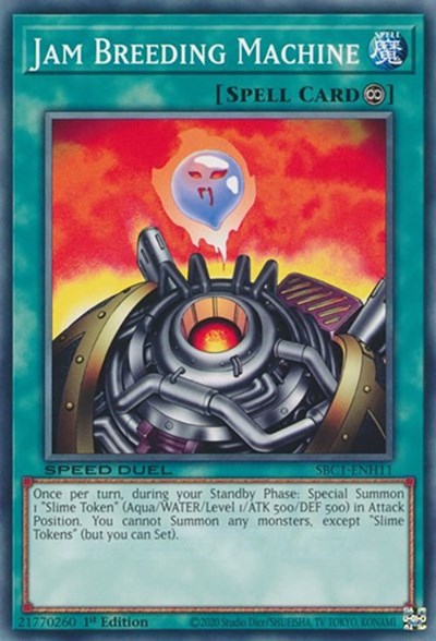 Jam Breeding Machine (SBC1-ENH11) [Speed Duel: Streets of Battle City]