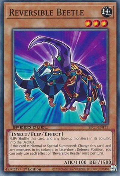 Reversible Beetle (SBC1-ENI11) [Speed Duel: Streets of Battle City]
