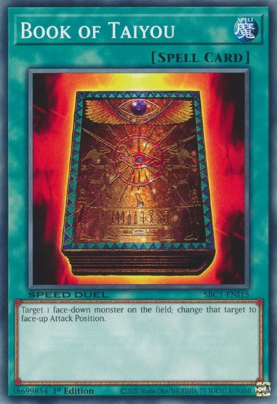 Book of Taiyou (SBC1-ENI15) [Speed Duel: Streets of Battle City]