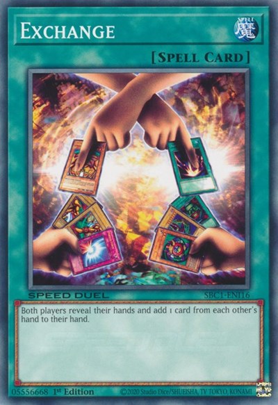 Exchange (SBC1-ENI16) [Speed Duel: Streets of Battle City]
