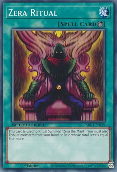 Zera Ritual (SBC1-ENI19) [Speed Duel: Streets of Battle City]