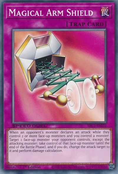 Magical Arm Shield (SBC1-ENI22) [Speed Duel: Streets of Battle City]
