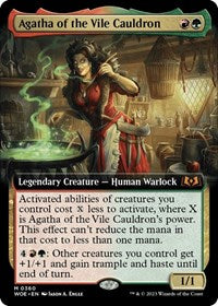 Agatha of the Vile Cauldron (Extended Art) (360) [Wilds of Eldraine]