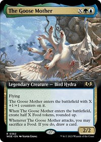 The Goose Mother (Extended Art) (362) [Wilds of Eldraine]