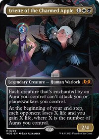 Eriette of the Charmed Apple (Borderless) (299) [Wilds of Eldraine]