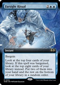 Farsight Ritual (Extended Art) (332) [Wilds of Eldraine]