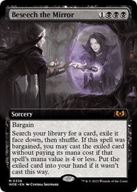 Beseech the Mirror (Extended Art) (336) [Wilds of Eldraine]