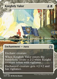 Knightly Valor (8) [Wilds of Eldraine: Enchanting Tales]
