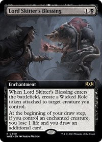 Lord Skitter's Blessing (Extended Art) (340) [Wilds of Eldraine]