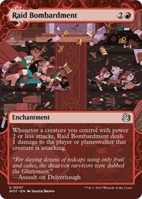 Raid Bombardment (47) [Wilds of Eldraine: Enchanting Tales]
