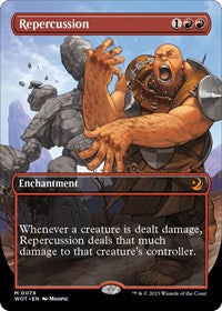 Repercussion (Anime Borderless) (78) [Wilds of Eldraine: Enchanting Tales]