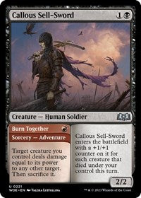 Callous Sell-Sword (221) [Wilds of Eldraine]