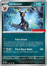 Umbreon - 130/197 (GameStop Exclusive) (130/197) [Miscellaneous Cards & Products]