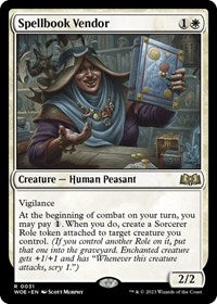 Spellbook Vendor (31) [Wilds of Eldraine]