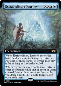 Extraordinary Journey (Extended Art) (331) [Wilds of Eldraine]