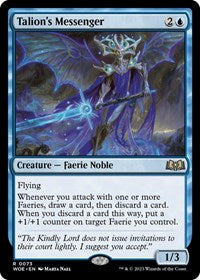 Talion's Messenger (73) [Wilds of Eldraine]
