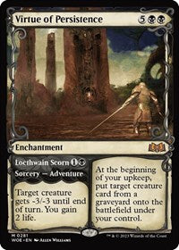 Virtue of Persistence (Showcase) (281) [Wilds of Eldraine]