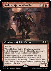 Redcap Gutter-Dweller (Extended Art) (351) [Wilds of Eldraine]