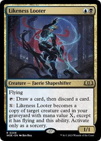 Likeness Looter (208) [Wilds of Eldraine]