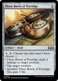 Three Bowls of Porridge (253) [Wilds of Eldraine]