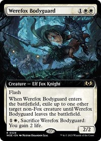 Werefox Bodyguard (Extended Art) (329) [Wilds of Eldraine]