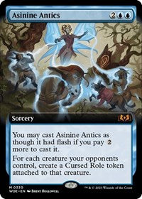 Asinine Antics (Extended Art) (330) [Wilds of Eldraine]
