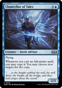 Chancellor of Tales (45) [Wilds of Eldraine]