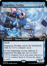 Ingenious Prodigy (Extended Art) (333) [Wilds of Eldraine]