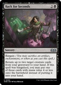 Back for Seconds (80) [Wilds of Eldraine]