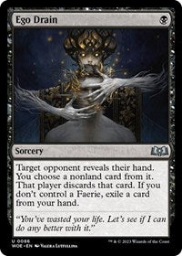 Ego Drain (86) [Wilds of Eldraine]