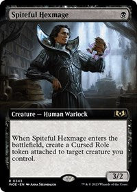 Spiteful Hexmage (Extended Art) (343) [Wilds of Eldraine]