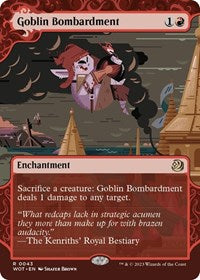 Goblin Bombardment (43) [Wilds of Eldraine: Enchanting Tales]