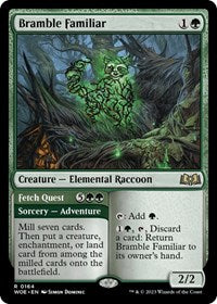 Bramble Familiar (164) [Wilds of Eldraine]