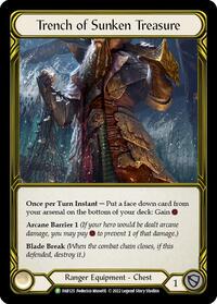 Trench of Sunken Treasure (Golden) - FAB125 (FAB125) [Flesh and Blood: Promo Cards]