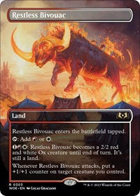 Restless Bivouac (Borderless) (303) [Wilds of Eldraine]