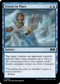 Freeze in Place (50) [Wilds of Eldraine]